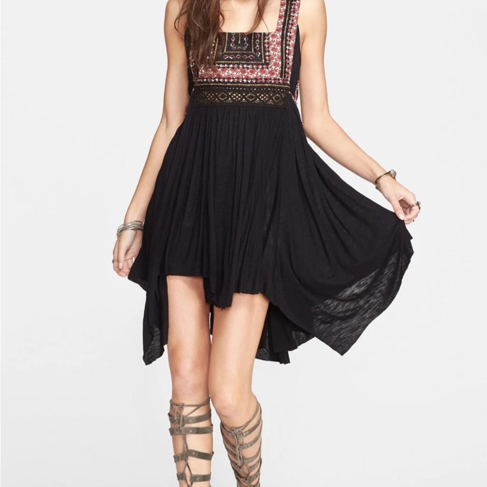 Free People A Night in Delhi Tunic Dress, size Small